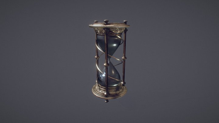 Hourglass 3D Model