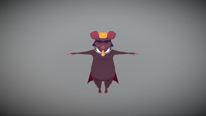 Rat King 3D Model