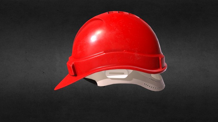 Safety Helmet 3D Model