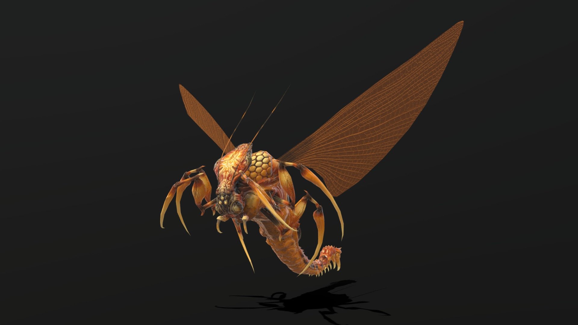 bug10 - Buy Royalty Free 3D model by dremorn [1772c85] - Sketchfab Store