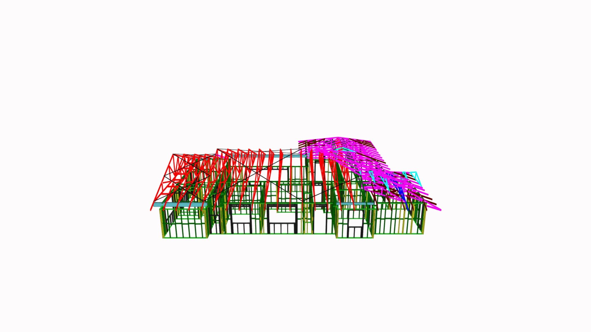 T9435 Truss Layout 3D
