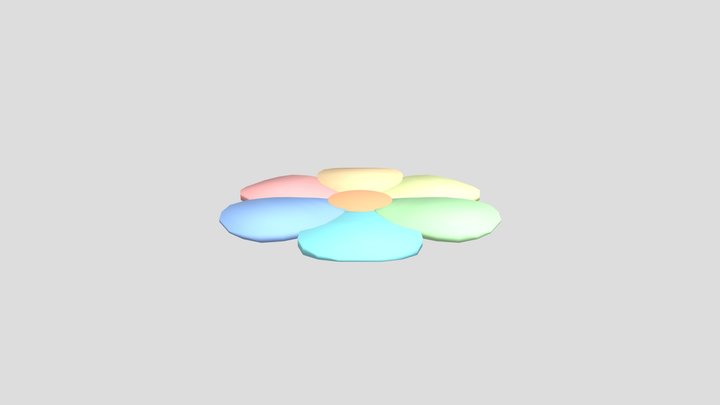 Pastel Pride Flower