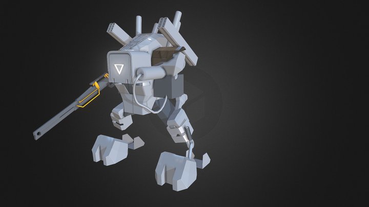 Scout Mech 3D Model