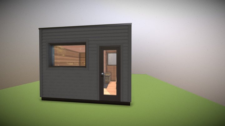 Wandering Sauna CO 6 person 3D Model