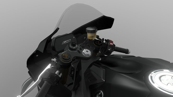 YAMAHA_YZF_R1 2025 3D Model