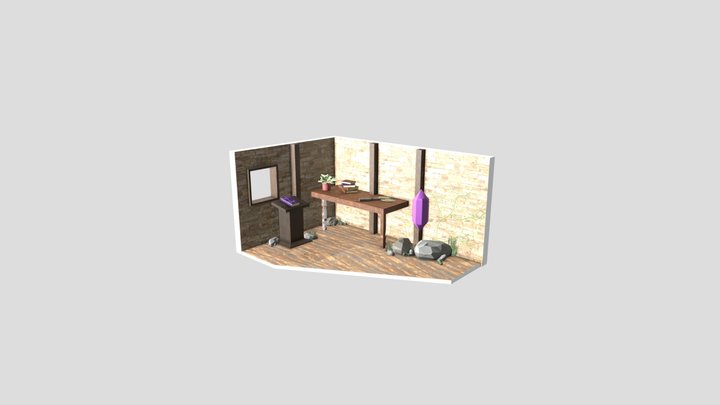 Project-1: Fantasy Room 3D Model