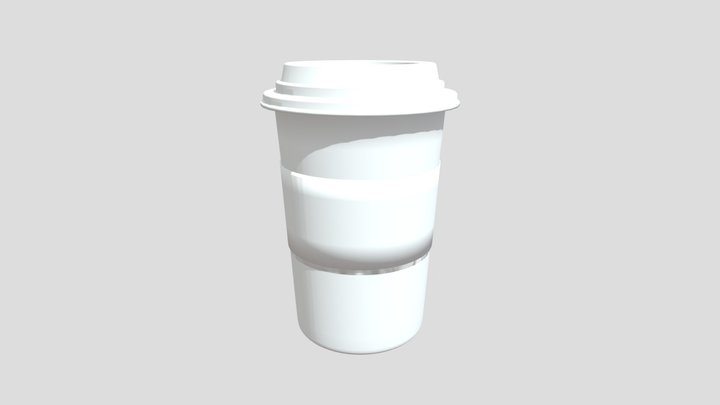 Disposable Coffee 3D Model