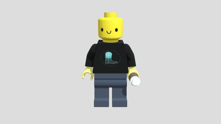 Minifiggg 3D Model