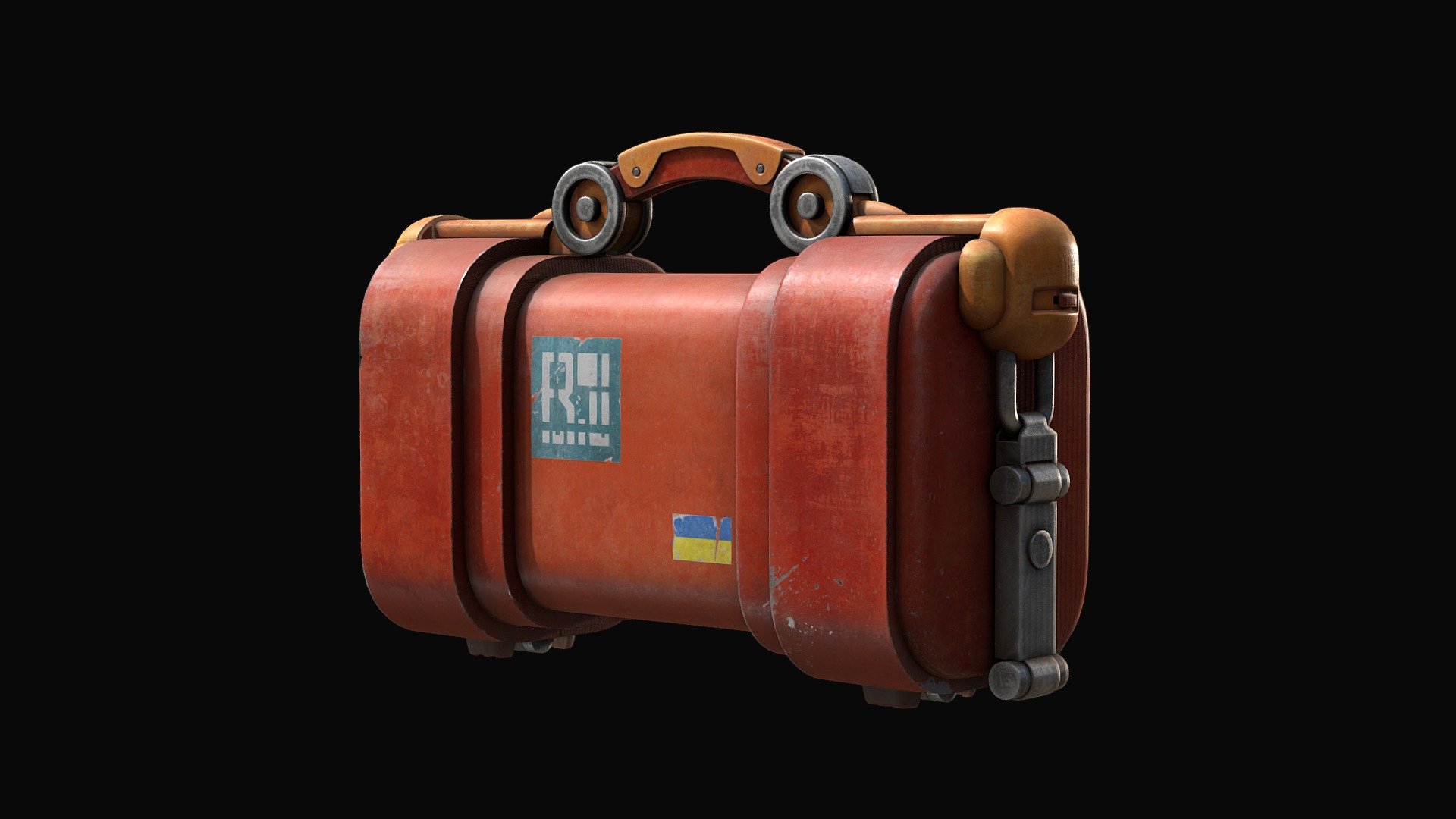 Suitcase - 3D model by Kevl6 [17777f0] - Sketchfab