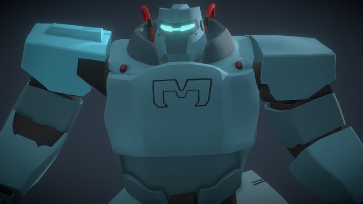 Dispatch - Mech Suit 3D Model