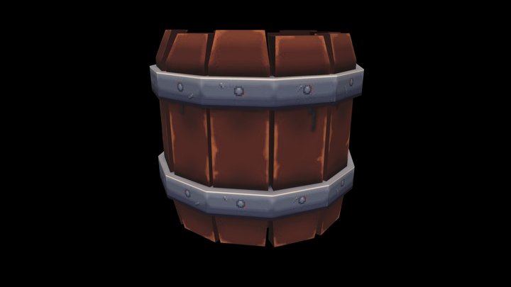 Barrel 3D Model