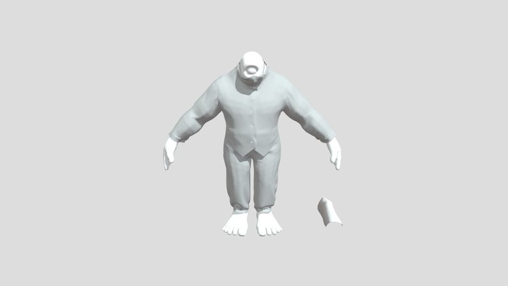 Fergus2 Unreal 3D Model