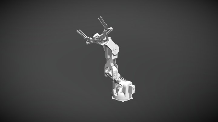 Braccio Robotic Arm 3D Model