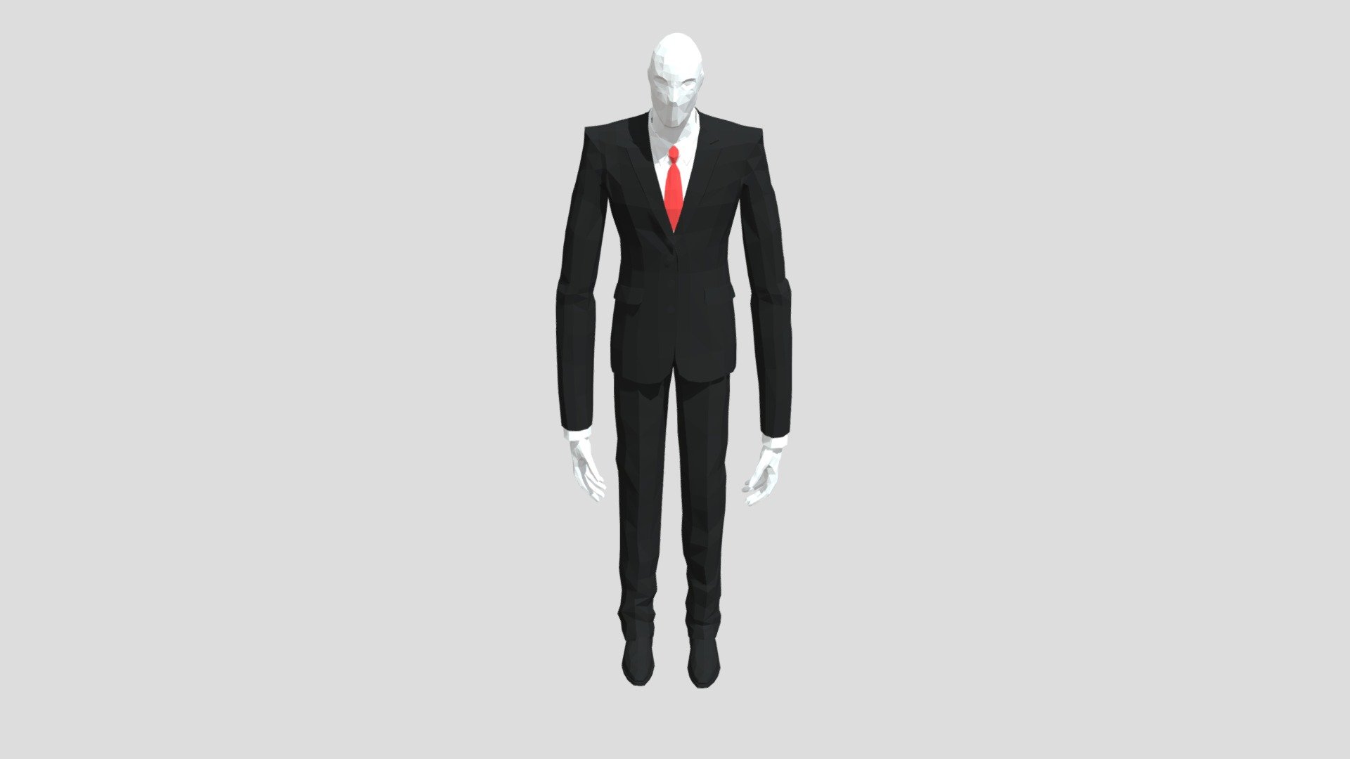 Slender Man - Download Free 3D model by HaloGodOfWar303 [1779f88 ...