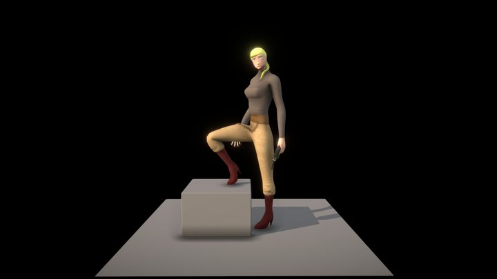 Helga Katrina Sinclair 3D Model