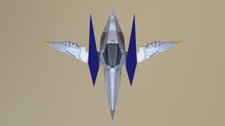 Starfox Airwing 3D Model
