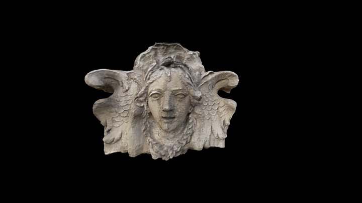 Mascaron_2_Douanes_Bordeaux 3D Model