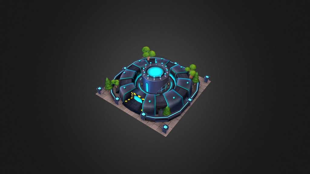 Quantum Teleporter 3D model by Zita Lakner (lakner) [177ae2d