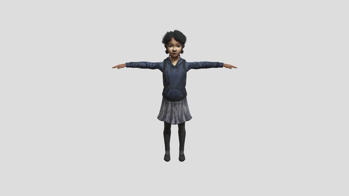 The Walking Dead Season 2 flashback 3D Model