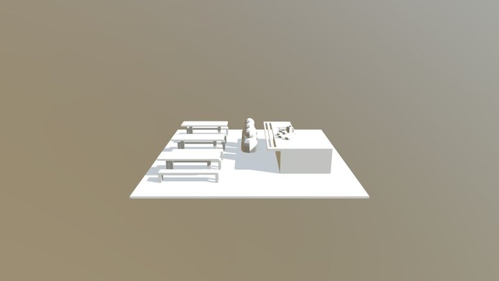 Interface Kitchen Concept 3D Model