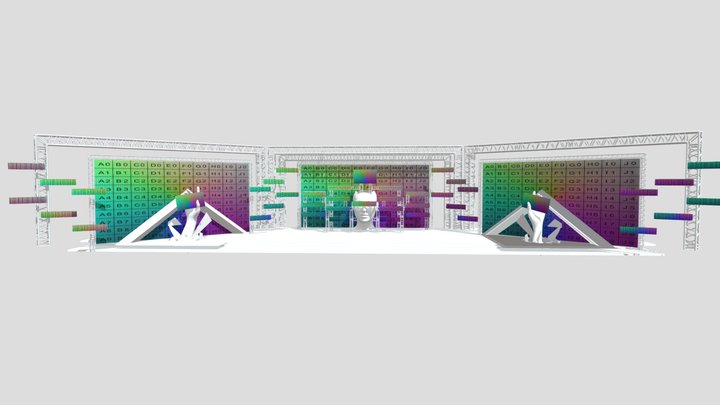 EDM head Stage 3D Model