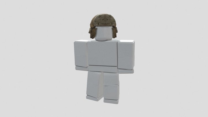 Fur hat 3D Model