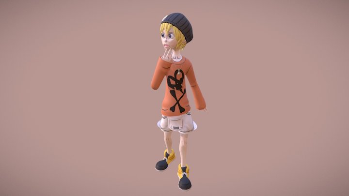 Rhyme From The World Ends With You 3D Model