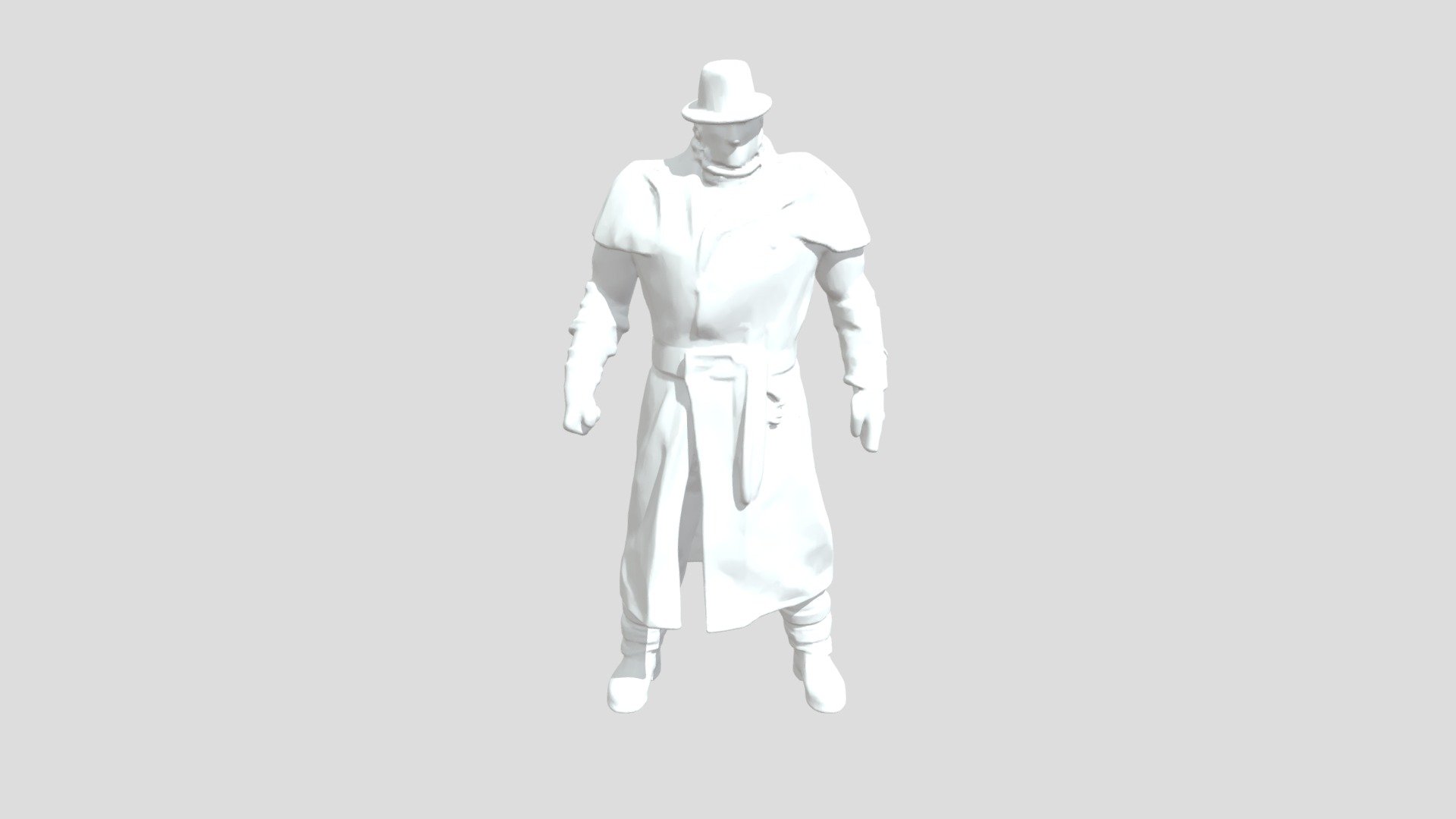 Mr X (Resident Evil) - Download Free 3D model by Art_Fm_By_Maxos