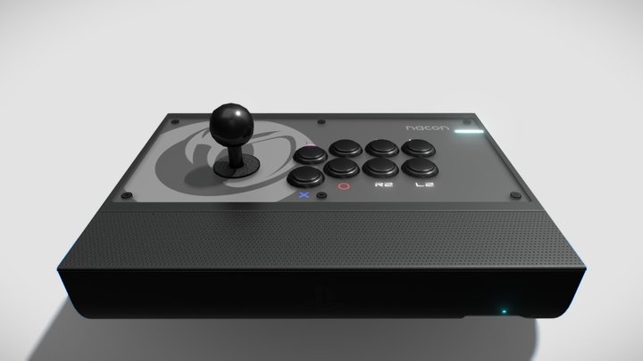 Arcade stick Nacon Daija 3D Model