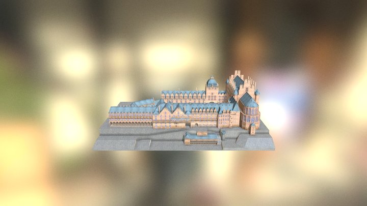 Coudenberg  new 3D Model