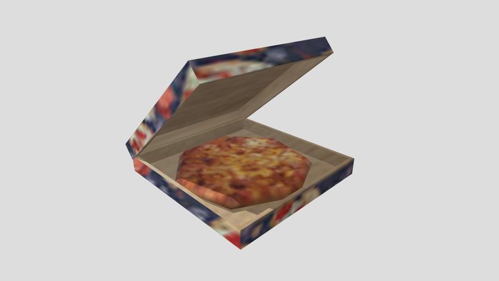 Ps1 Pizza 3D Model