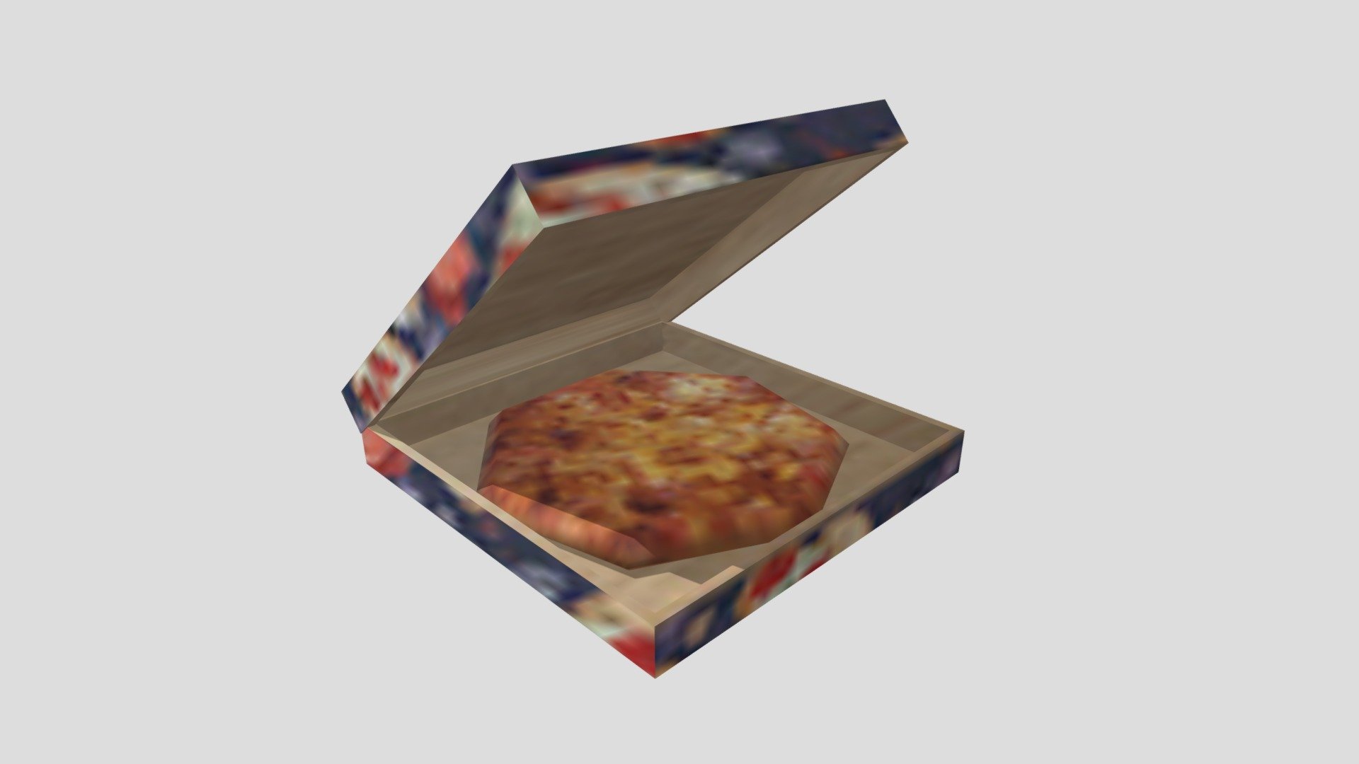 Ps1 Pizza - Download Free 3D model by kreyt8042 [1781370] - Sketchfab