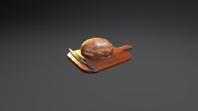 Bread Mix 3D Model