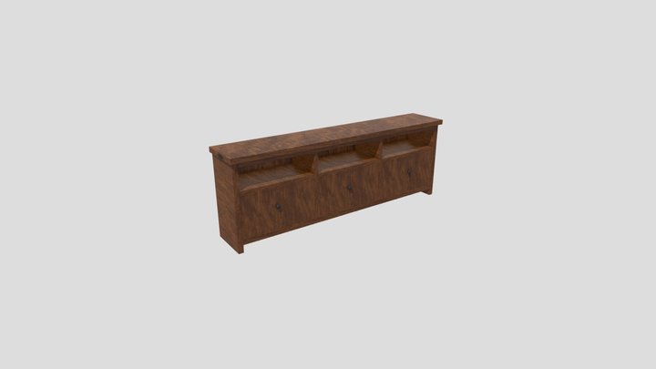 Wodden Table 3D Model