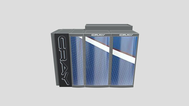Cray-XC50 3D Model