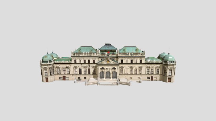 Belvedere Museum Wien 3D Model
