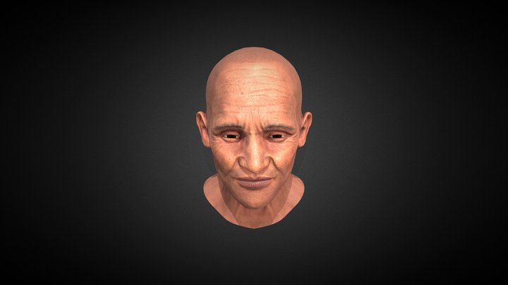Old_man_face 3D Model