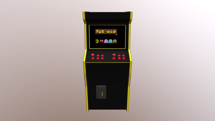 Pac-Man Machine! 3D Model