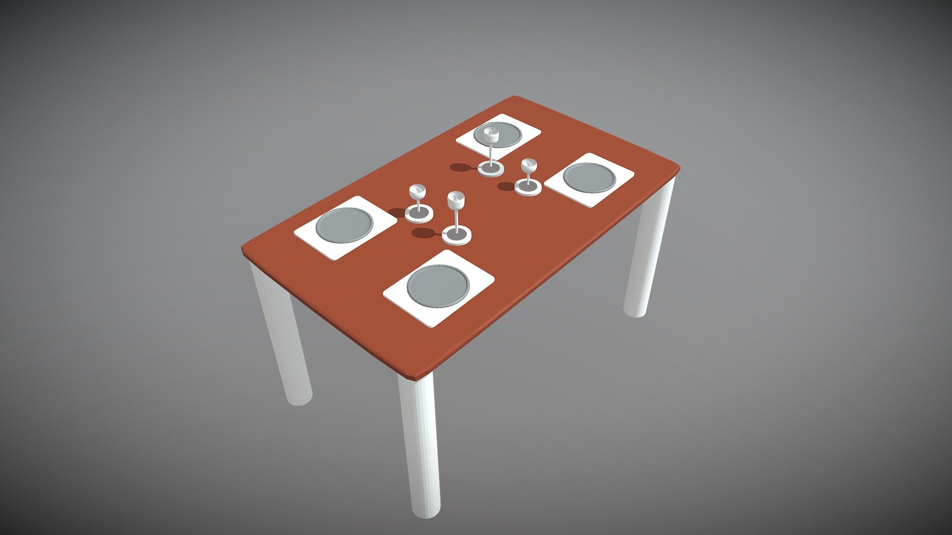 Wine Glass Table