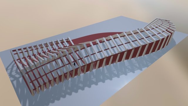Parametric Building 3 3D Model