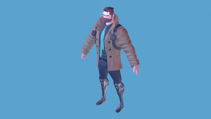 Cyberpunk 3D Model