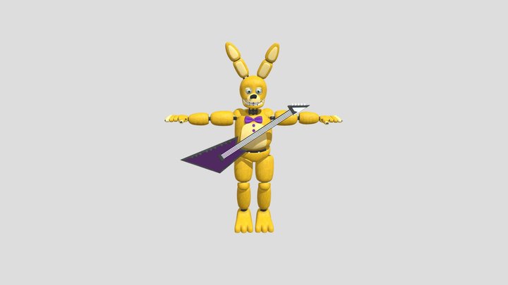 Springbonnie 3D Model