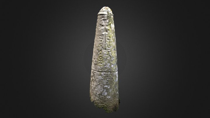 Lech de Locoal-Mendon (56), Croix de Prostlon 3D Model