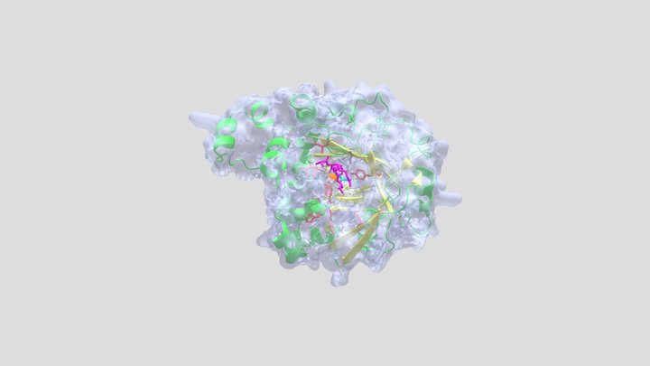 JMJD2A: a molecule that doesn't play games! 3D Model