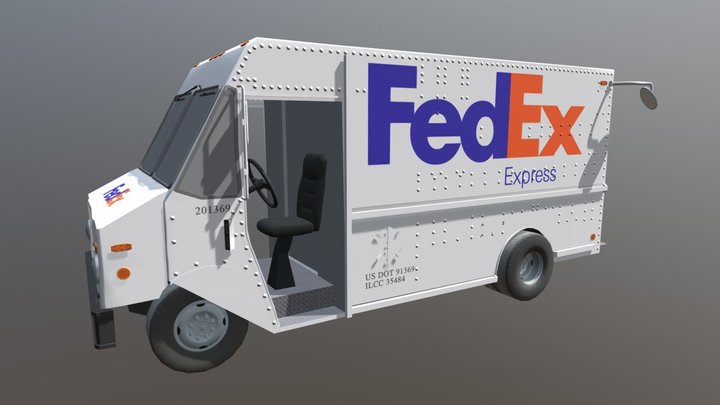 Fed Ex 3D Model