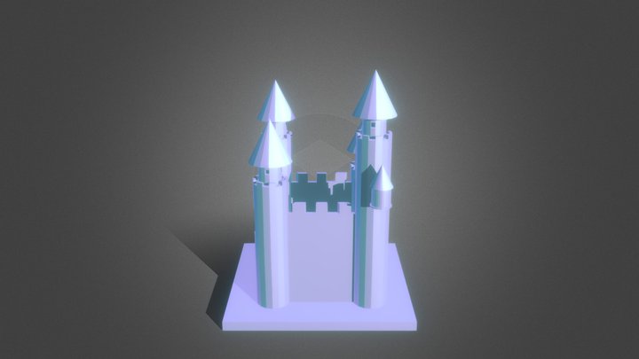 Castle Aurora 3D Model