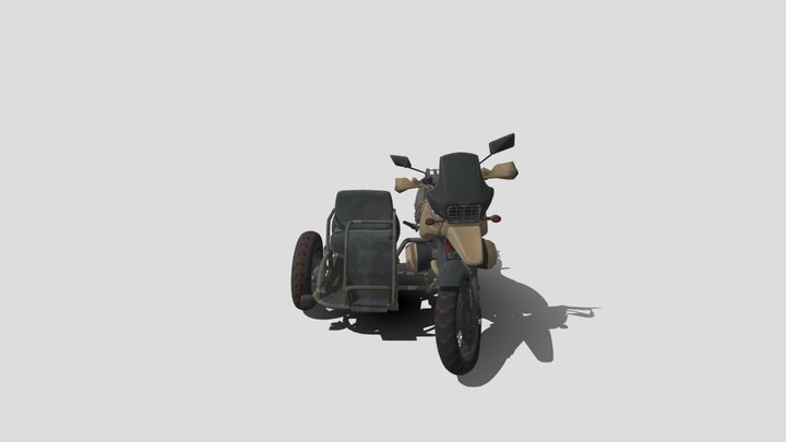 Motorbike/Pubg bike 3D Model