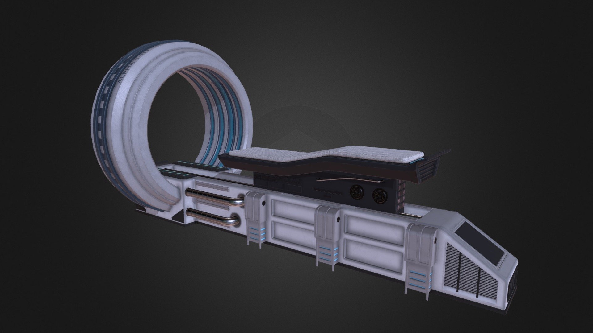 Scifi-Head Scanner Model - 3D model by Abbas Chalni (@abbascahlni ...