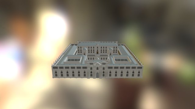 La Moneda 3D Model