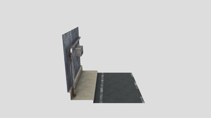 Alley 3D Model